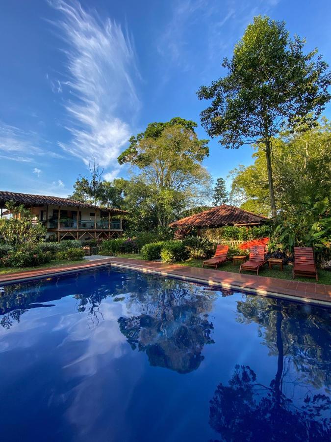 Hacienda Bambusa El Caimo Exterior foto
