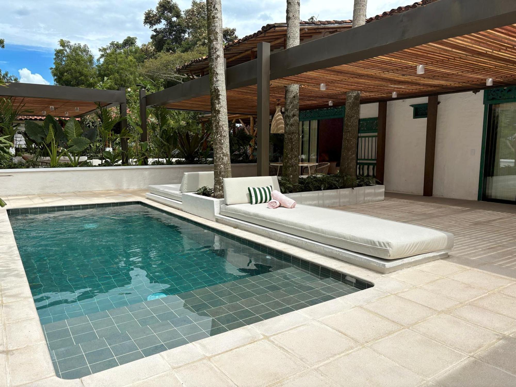 Hacienda Bambusa El Caimo Exterior foto