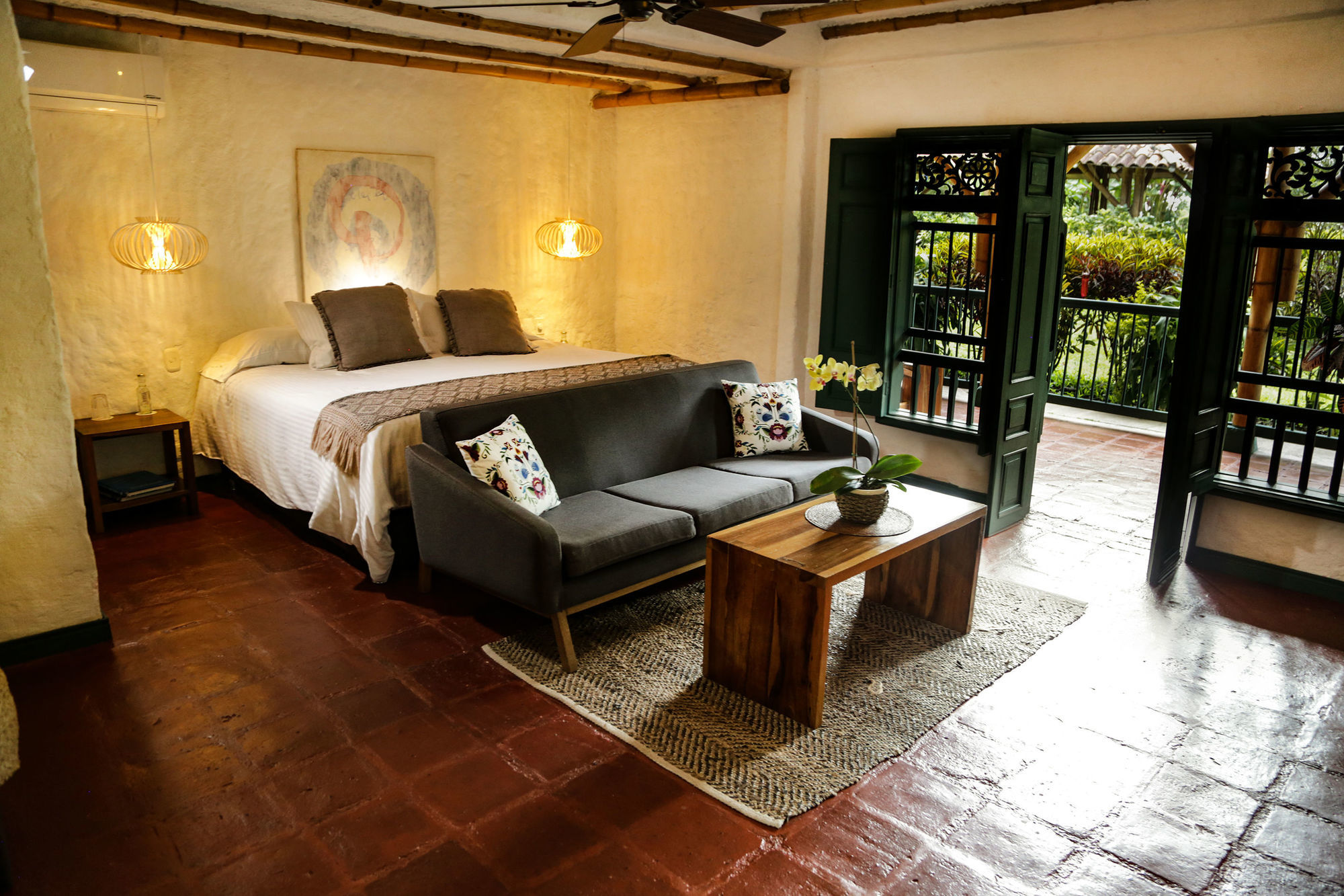 Hacienda Bambusa El Caimo Quarto foto